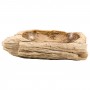 Barbro - umywalka ze skamieniałego drewna