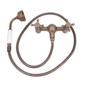 Gianfranco - mosiężna słuchawka prysznicowa retro bez wylewki