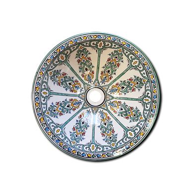 Arahal - Marokańska umywalka ceramiczna