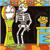 Libra - Seria Catrina - płytka ceramiczna z Meksyku