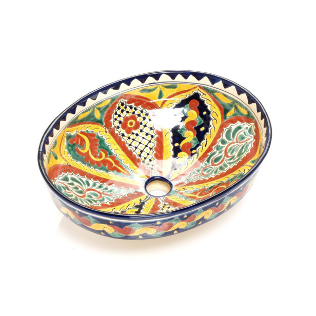 Belita - Kolorowa umywalka nablatowa