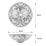 Stella - Ceramiczna kulista umywalka nablatowa
