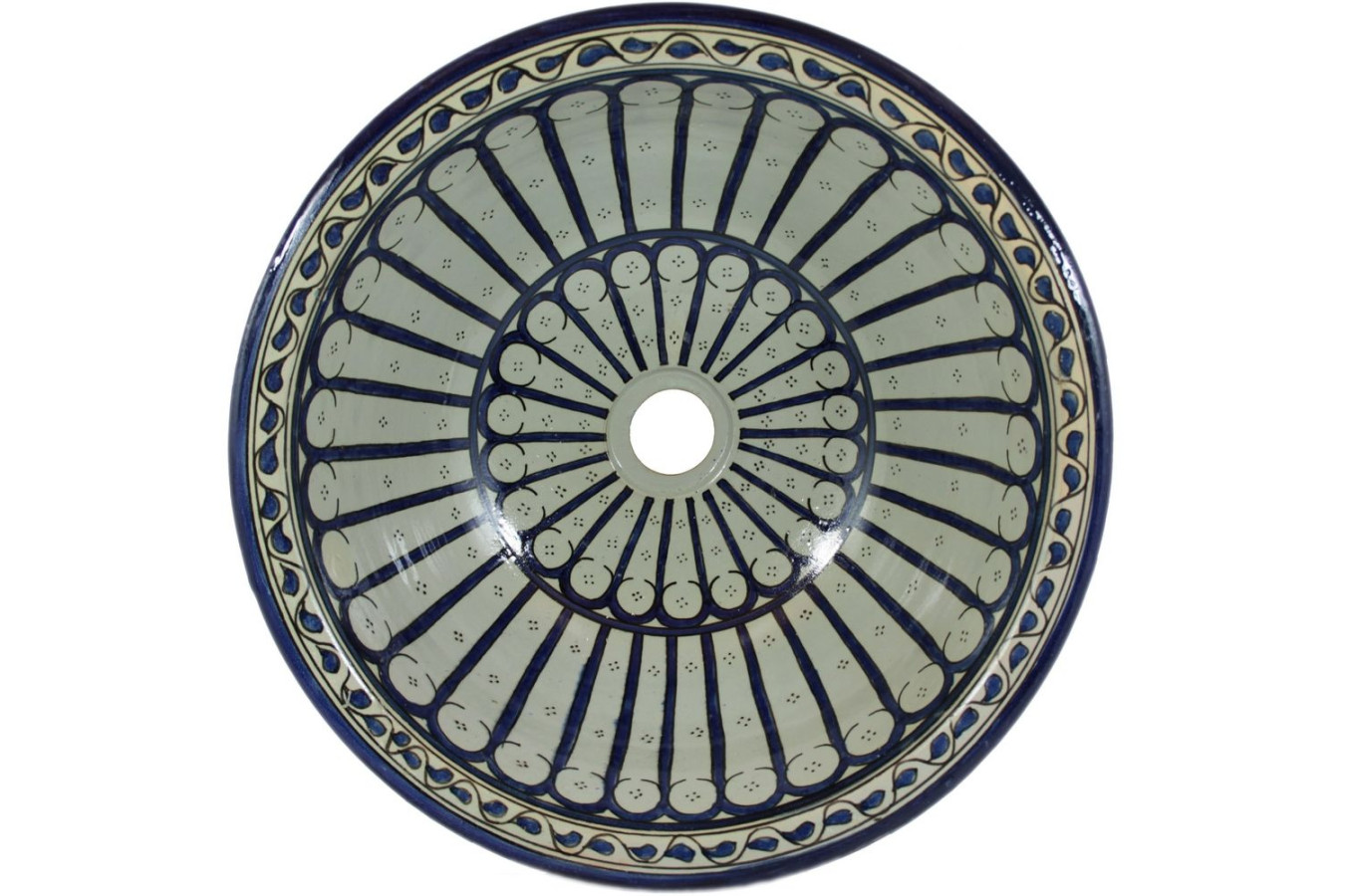 Musila - ceramiczna umywalka z Maroka