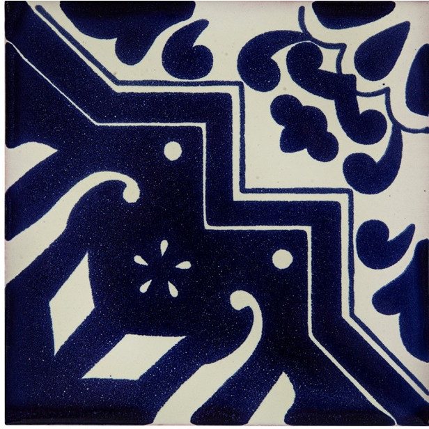Matias- Granatowe płytki ceramiczne 15x15