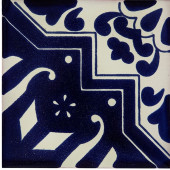 Matias- Granatowe płytki ceramiczne 15x15