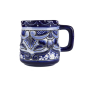 Kubek - relief, kolor kobaltowy - 350 ml