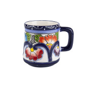 Kubek Talavera - wzór kwiaty - 350 ml