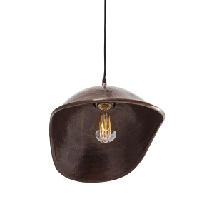 Dátil - ręcznie kuta lampa z Meksyku - czysta miedź