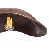 Dátil - ręcznie kuta lampa z Meksyku - czysta miedź