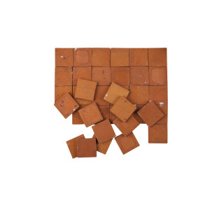 Verde  - kolorowy patchwork z płytek meksykańskich- 30 sztuk
