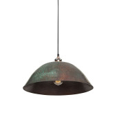 Roble - lampa z Meksyku patynowana - czysta miedź