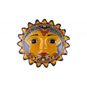 Ceramiczne słońce z Meksyku - 50 cm