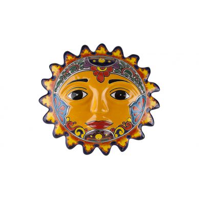 Ceramiczne słońce z Meksyku - 50 cm