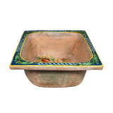 Matilde - kwadratowy zlew ceramiczny z Włoch