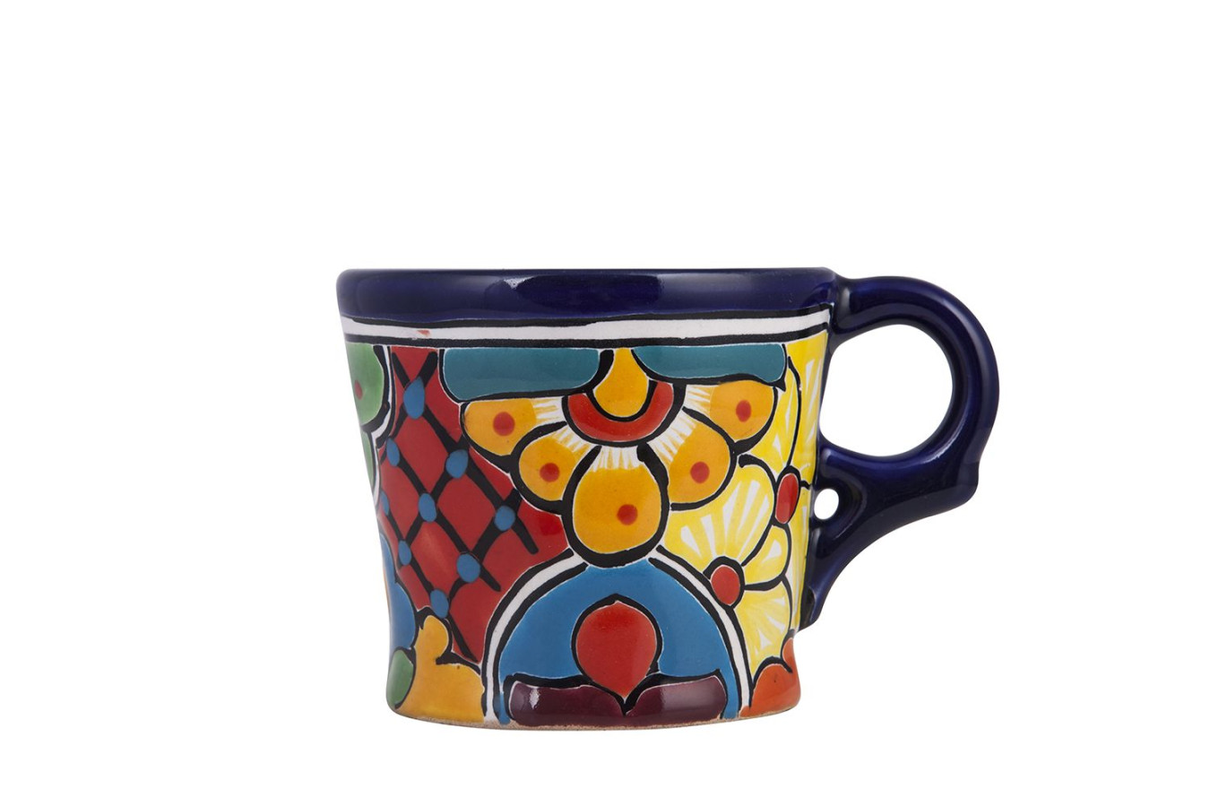 Té - kolorowy kubek z ceramiki Talavera