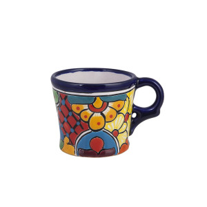 Té - kolorowy kubek z ceramiki Talavera