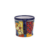 Té - kolorowy kubek z ceramiki Talavera