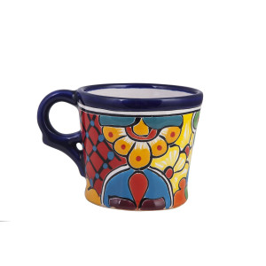 Té - kolorowy kubek z ceramiki Talavera