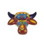Vaca - ozdobna głowa byka - ceramika Talavera