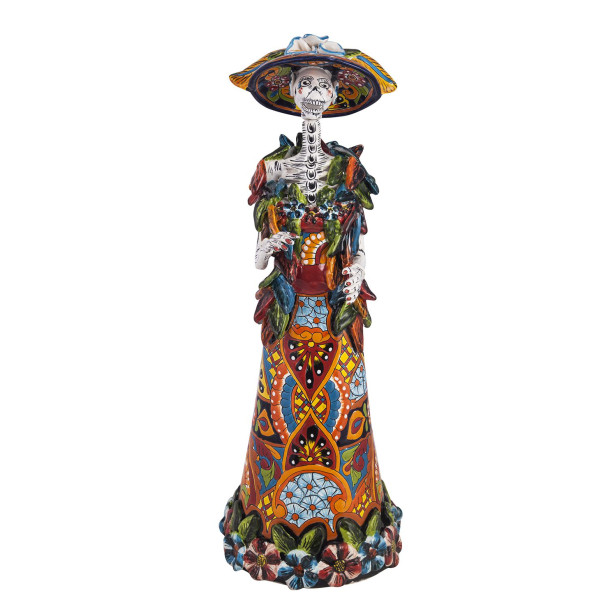 Catrina con rebozo - tradycyjna figura La catrina