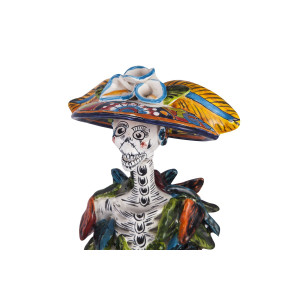 Catrina con rebozo - tradycyjna figura La catrina