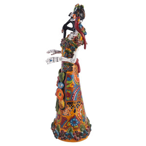 Frida con rebozo - tradycyjna figura La catrina