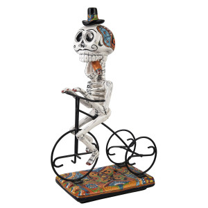 Catrin Ciclista - tradycyjna figura z motywem Talavera
