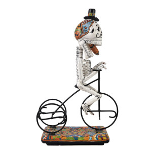 Catrin Ciclista - tradycyjna figura z motywem Talavera