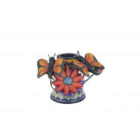Candelero Mariposa - świecznik z Meksyku - wys. 11 cm