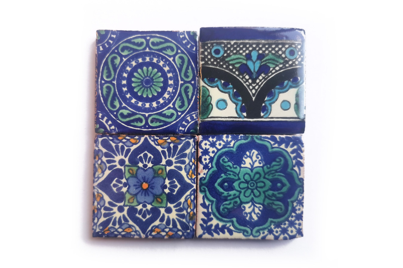 Teobaldo - zestaw czterech ceramicznych magnesów