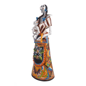 India No.2 - tradycyjna figura La catrina z Meksyku