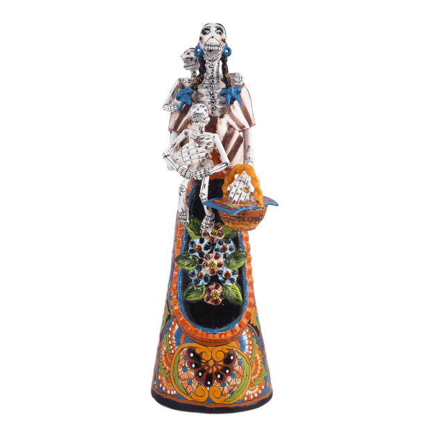 India No.2 - tradycyjna figura La catrina z Meksyku