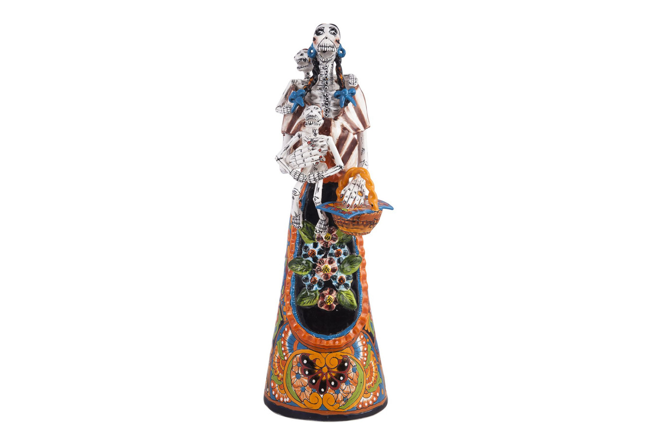 India No.2 - tradycyjna figura La catrina z Meksyku