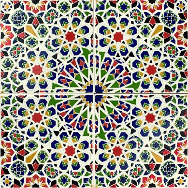Płytki wzór marokański, mozaika marokańska