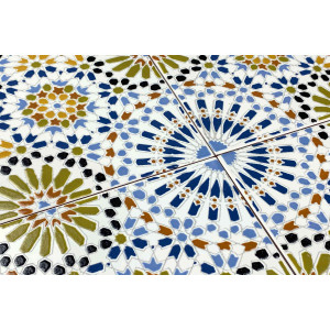 Płytki marokańskie ceramiczne ścienna do kuchni