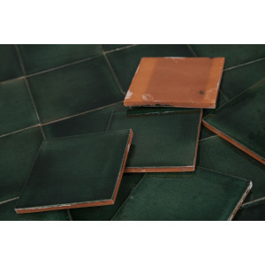 Verde Brillante - płytka jednokolorowa Talavera