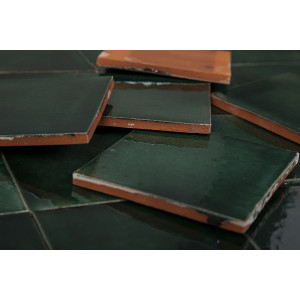 Verde Brillante - płytka jednokolorowa Talavera
