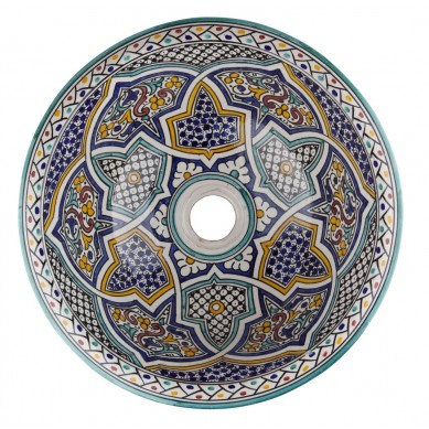 Mikhat - Umywalka ceramiczna z Maroka