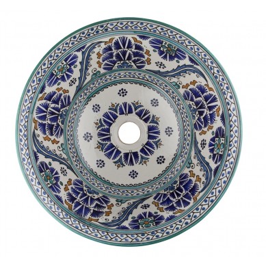 Sishia - wzorzysta umywalka z Maroka