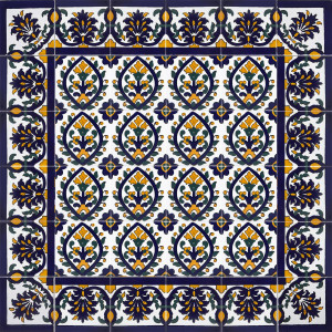 Szarifa Border - ceramiczna płytka ścienna