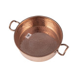 Garnek miedziany duży - średnica 29 cm