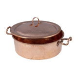 Garnek miedziany duży - średnica 29 cm