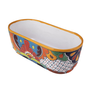 Canoa - ceramiczna podłużna doniczka