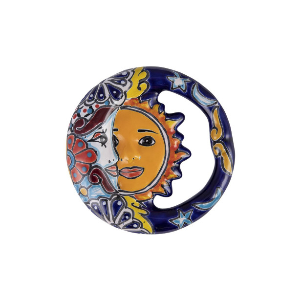 Ceramiczna ozdoba - Eklipsa z Meksyku - 21 cm