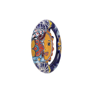Ceramiczna ozdoba - Eklipsa z Meksyku - 21 cm