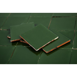 Verde Esmeralda - płytki jednokolorowe Talavera