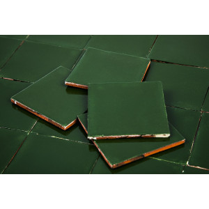 Verde Esmeralda - płytki jednokolorowe Talavera