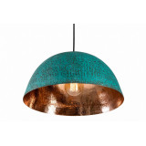 Serbal Verde - patynowana lampa miedziana