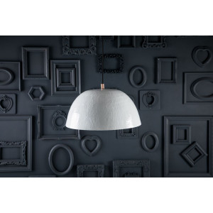 Espino Blanco - lampa miedziana z białą patyną