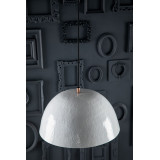 Espino Blanco - lampa miedziana z białą patyną